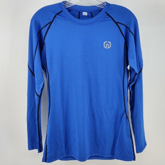 Neleus Men's Dry Fit Compression Shirt - Picture 2 of 5